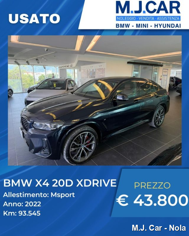 BMW X4 xDrive20d 48V Msport usato a NOLA