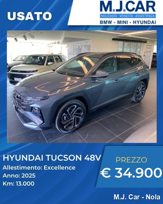 Hyundai TUCSON 1.6 CRDI 48V DCT Exellence usato a NOLA