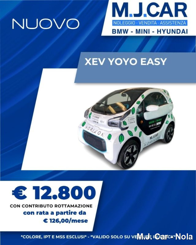 XEV Yoyo Yoyo Easy Pure White nuovo a NOLA