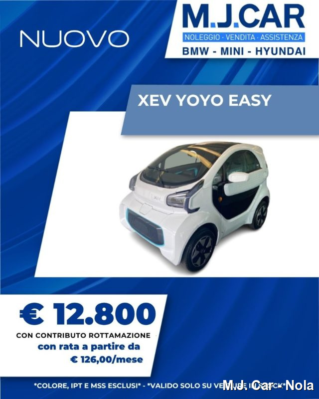 XEV Yoyo Yoyo Easy Pure White. nuovo a NOLA
