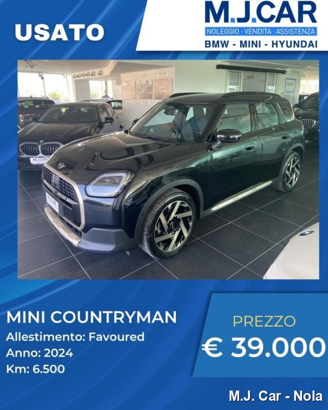 MINI Mini Countryman D Favoured, del 2024, 6.500 km, in vendita a Nola (NA)