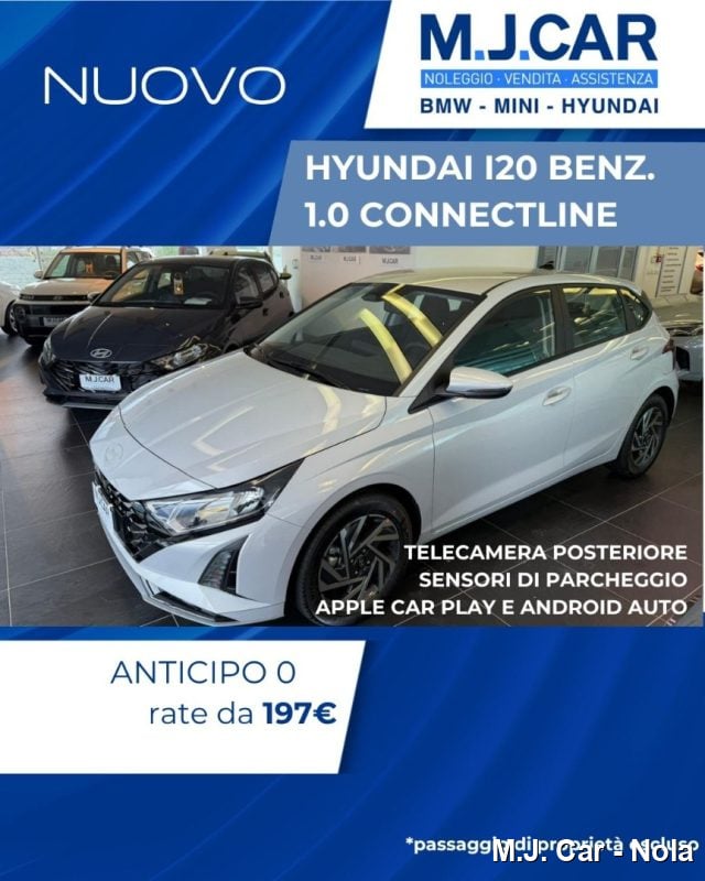 Hyundai i20 1.0 T-GDI ConnectlineLumenGrey - foto 3 di 23