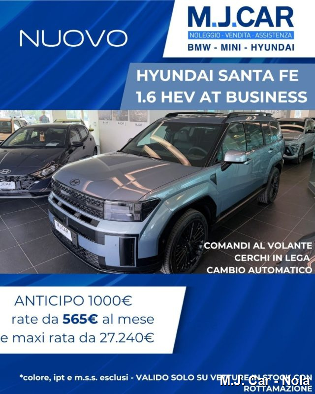 Hyundai SANTA FE 1.6 T-GDi HEV 2WD AT 5 posti Business nuovo a NOLA