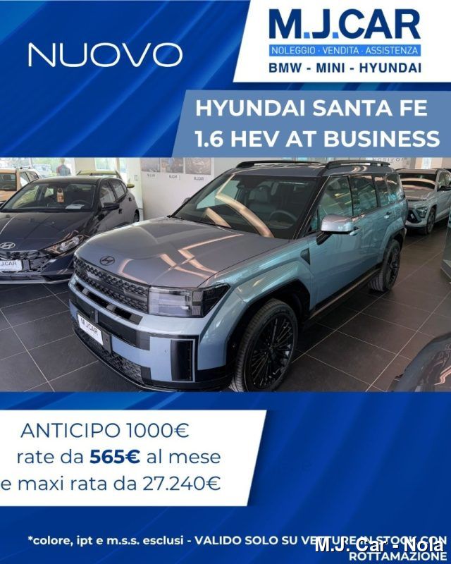 Hyundai SANTA FE 1.6 T-GDi HEV 2WD AT 5 posti Business nuovo a NOLA