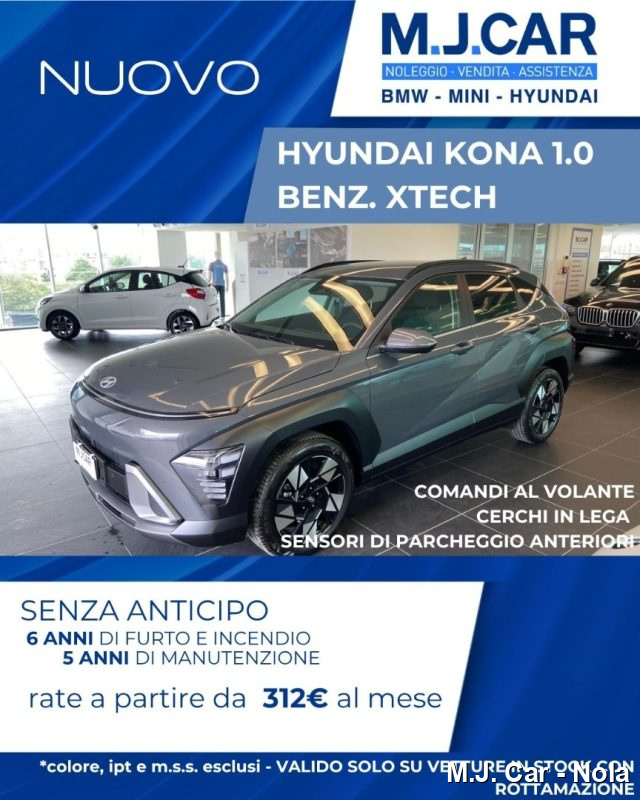 Hyundai KONA 1.0 T-GDI X TECH nuovo a NOLA