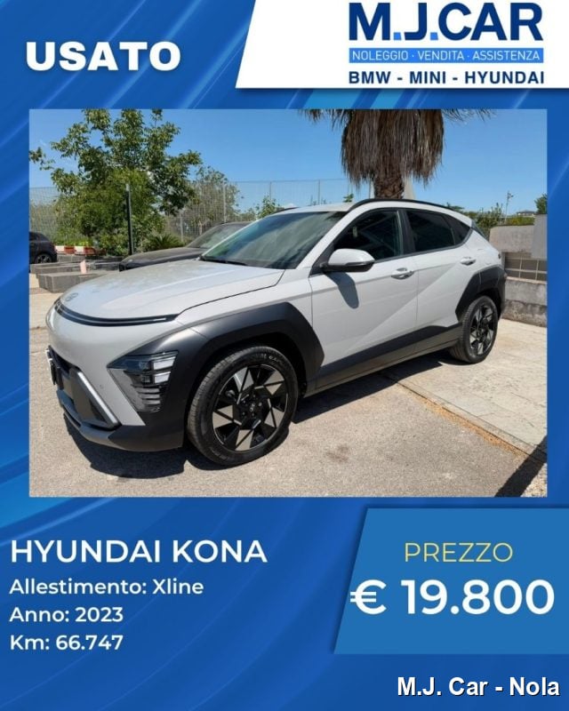 Hyundai KONA 1.6 HEV DCT XLine usato a NOLA
