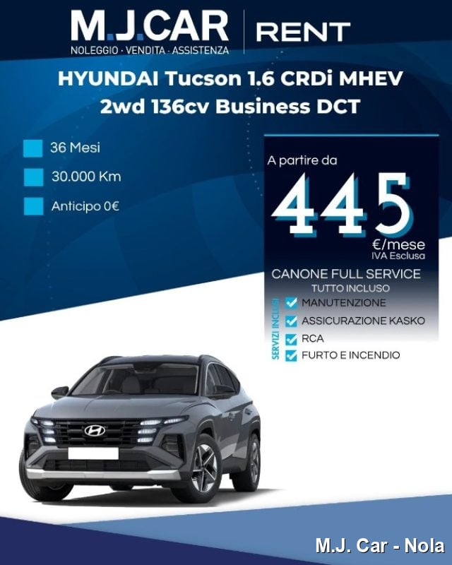 Hyundai TUCSON 1.6 CRDI 48V DCT Business - 1, in vendita a Nola (NA)