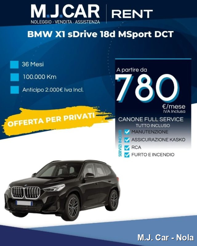 BMW X1 sDrive 18d Msport - P2, in vendita a Nola (NA)