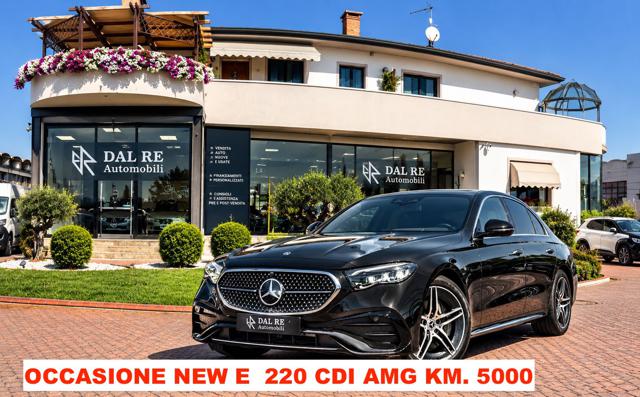 Mercedes-Benz E 220 d Mild hybrid AMG Line Advanced, del 2025, 5.200 km, in vendita a Montagnana (PD)