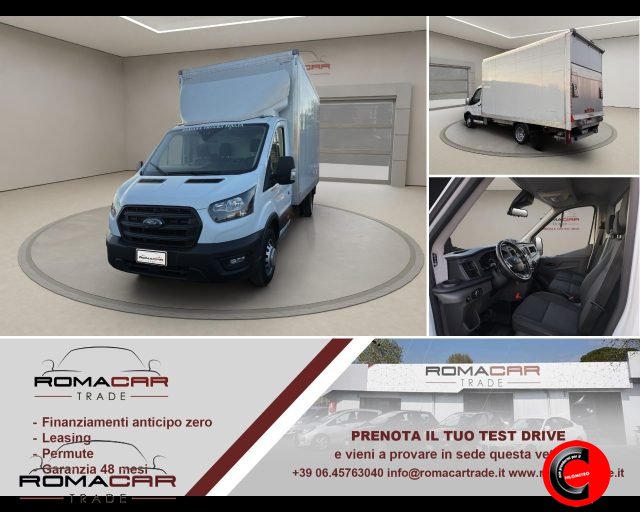 Ford Transit 350 2.0EcoBlue 130CV RWD PL-RG Cas.Rib.Tri.Trend usato a ROMA