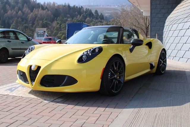 Alfa Romeo 4C 1750 TBi Spider "GIALLO PROTOTIPO", del 2016, 15.504 km, in vendita a Denno (TN)