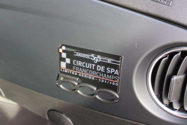 Abarth 595 F 1.4 T-Jet 165cv "Circuit de Spa 131/150" SABELT, del 2022, 15.600 km, in vendita a Denno (TN)