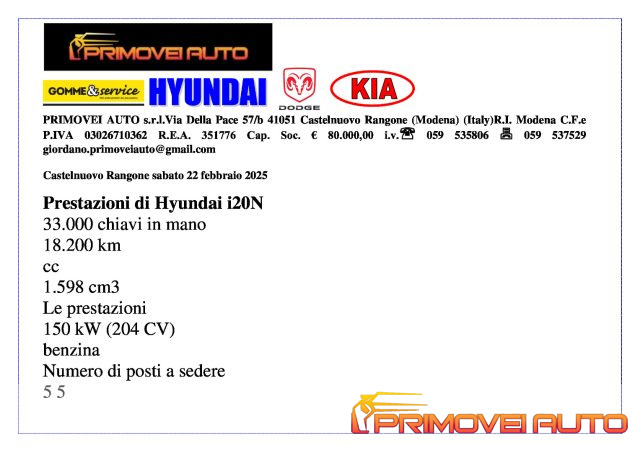 Hyundai i20 N 1.6 T-GDI MT N-Performance - foto 4 di 4