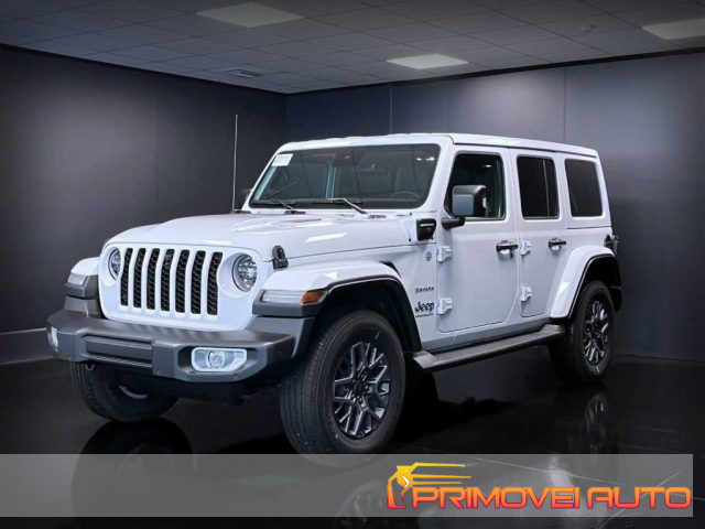 Jeep Wrangler Unlimited 2.0 PHEV ATX 4xe Sahara, del 2023, in vendita a Castelnuovo Rangone (MO)