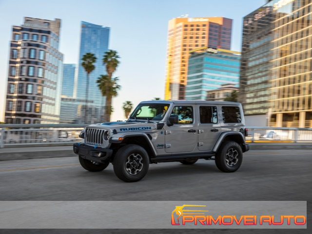 Jeep Wrangler Unlimited 2.0 PHEV ATX 4xe Sahara, del 2022, 5.000 km, in vendita a Castelnuovo Rangone (MO)