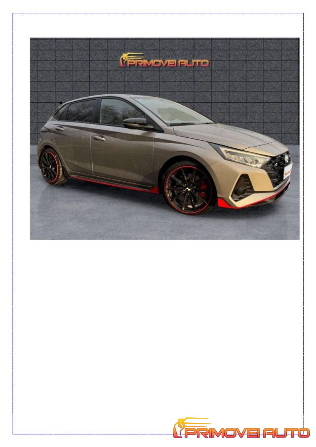 Hyundai i20 N 1.6 T-GDI MT N-Performance usato a CASTELNUOVO RANGONE