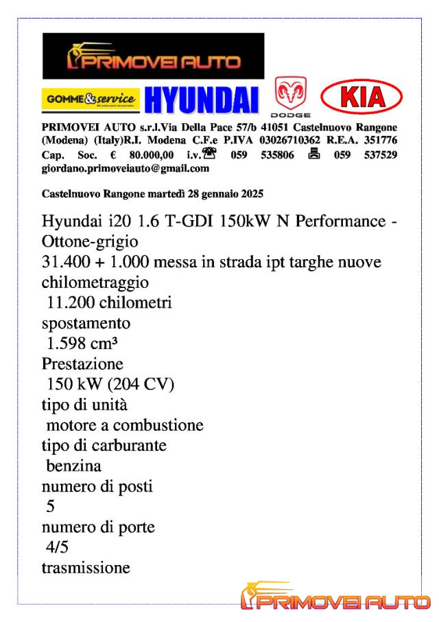 Hyundai i20 N 1.6 T-GDI MT N-Performance - foto 2 di 4