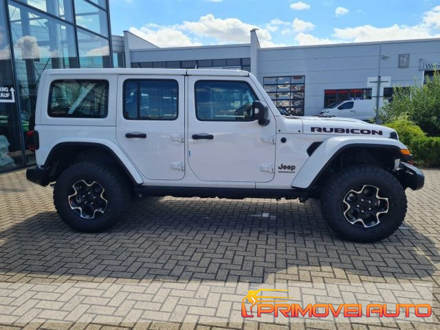 Jeep Wrangler Unlimited 2.0 PHEV ATX 4xe Rubicon, del 2023, 100 km, in vendita a Castelnuovo Rangone (MO)