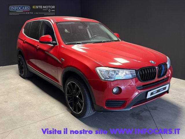 BMW X3 sDrive18d 150 CV Business Adv. Aut. GANCIO TRAINO, del 2016, 220.000 km, in vendita a Este (PD)