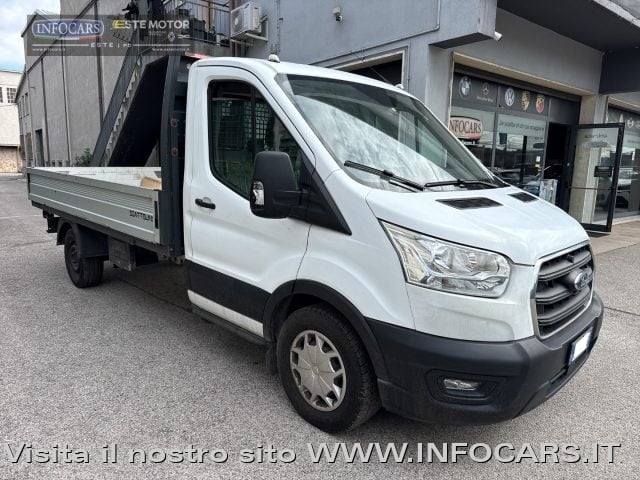 Ford Transit 350 2.0 EcoBlue 130CV Cassone Scattolini + IVA, del 2022, 139.889 km, in vendita a Este (PD)