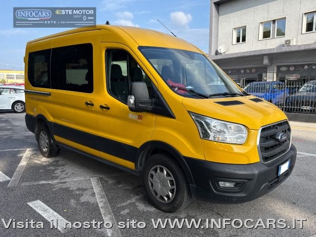 Ford Transit 2.0TDCi EcoBlue 130CV 9 POSTI + IVA, del 2022, 117.000 km, in vendita a Este (PD)