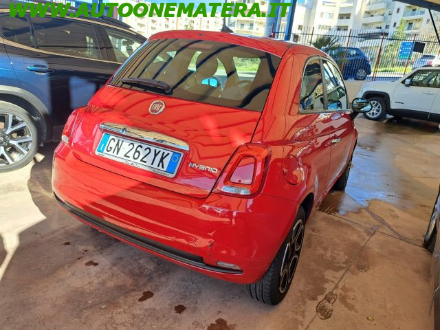 Fiat 500 1.0 Hybrid CLUB 70CV - foto 4 di 4