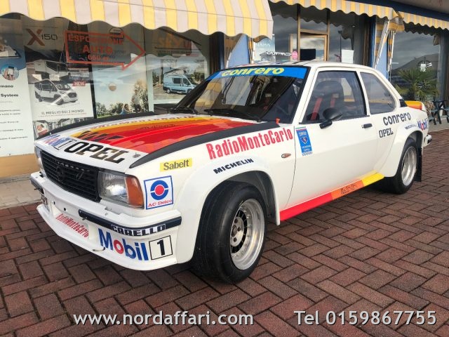 Opel Ascona 400 Gruppo B d'epoca a BRUSNENGO