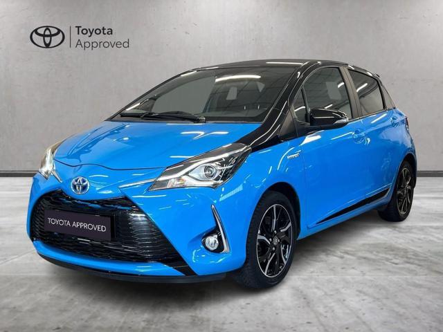 Toyota Yaris 1.5 Hybrid 5 porte Trend "Cyan Edition" usato a VERCELLI