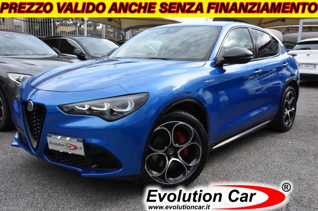 Alfa Romeo Stelvio 2.2 Turbodiesel 210 CV AT8 Q4 Veloce *BLU MISANO* usato a ROMA