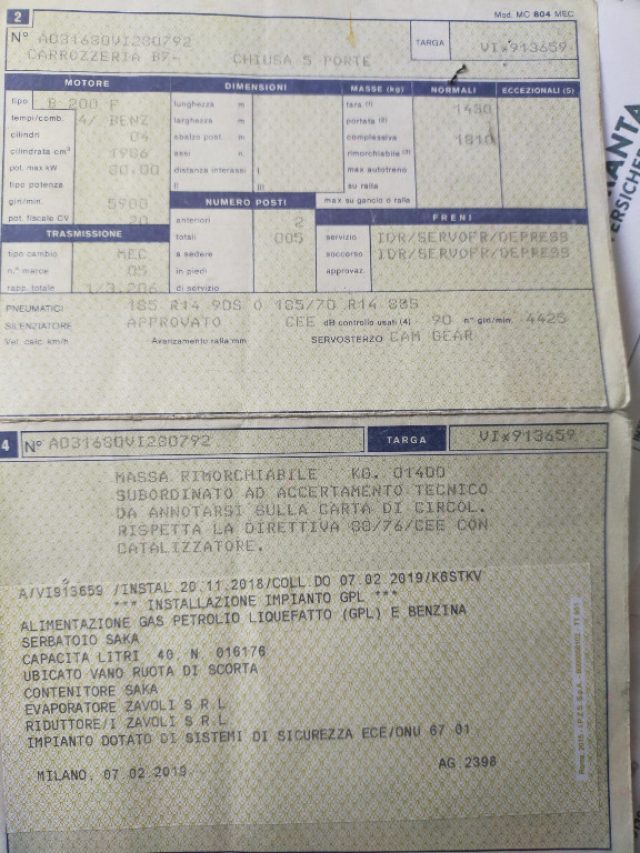 Volvo 240 2.0 cat Station Wagon Polar usato a ACQUASPARTA