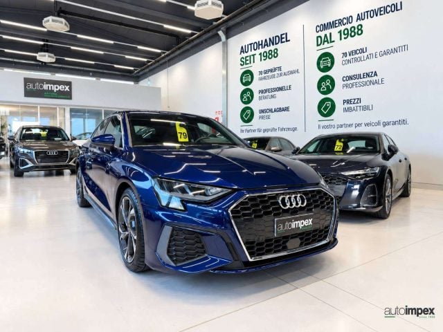 Audi A3 Sportback 35 1.5 tfsi mhev S line edition s-tronic, del 2021, 50.000 km, in vendita a Merano (BZ)