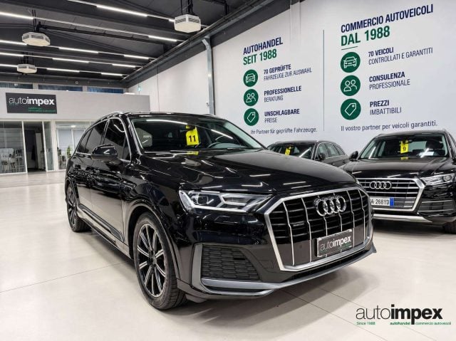 Audi Q7 45 3.0 tdi mhev quattro S LINE tiptronic SOSPENSIO, del 2021, 58.000 km, in vendita a Merano (BZ)