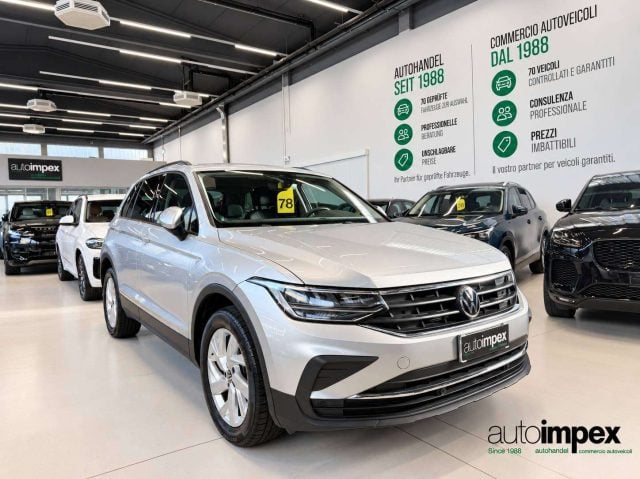 Volkswagen Tiguan 2.0 td 4motion 150cv dsg SIDE/ACC/UNICO PROPR, del 2021, 37.000 km, in vendita a Merano (BZ)