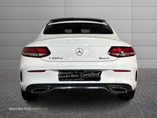 Mercedes-Benz C 220 d Auto 4Matic Coupé Premium - foto 4 di 4