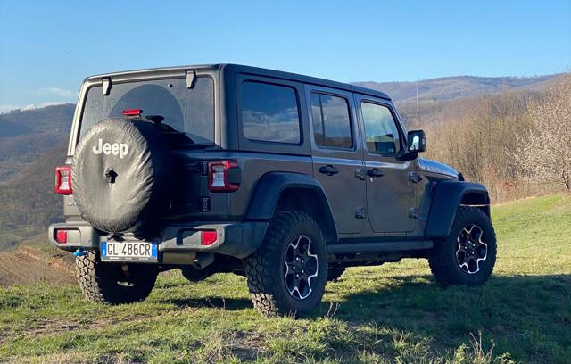 Jeep Wrangler Unlimited 2.0 PHEV ATX 4xe Rubicon - foto 4 di 4