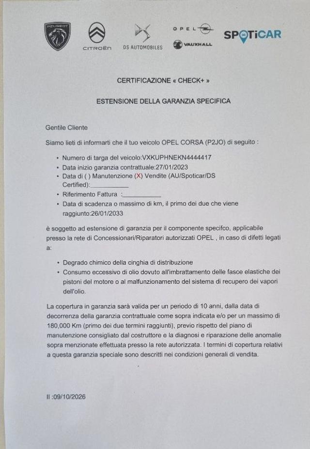 Opel Corsa 1.2 100 CV Design & Tech, del 2023, 39.148 km, in vendita a Savona (SV)