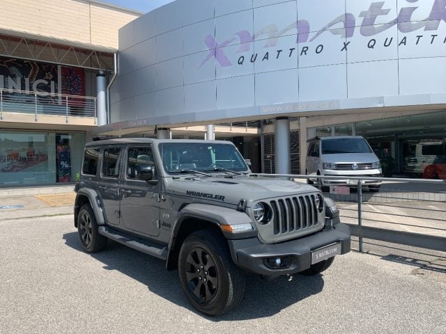 Jeep Wrangler Unlimited 2.2 Mjt II OVERLAND - ONE TOUCH SKY, del 2019, 93.500 km, in vendita a San Vendemiano (TV)