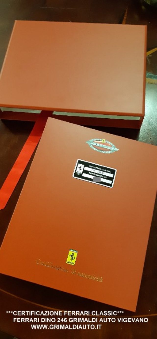 Ferrari 246 CERTIFICATA FERRARI CLASSICHE*RESTAURO INTEGRALE - foto 3 di 4