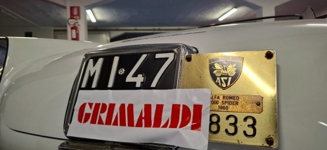 Alfa Romeo 2000 SPIDER TOURING**ITALIANA DA SEMPRE-TARGHE MILANO - foto 4 di 46