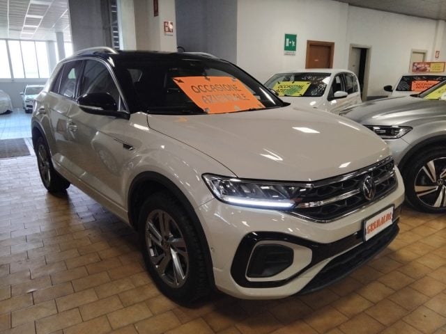 Volkswagen T-Roc 1.5 TSI ACT DSG R-Line LED VIDEO C/GRIMALDI SP.DAY usato a VIGEVANO