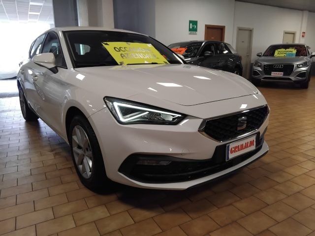 SEAT Leon 1.0 eTSI DSG Business MHEV C/GRIMALDI SPECIAL DAY, del 2021, 70.253 km, in vendita a Vigevano (PV)