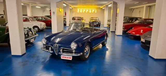 Alfa Romeo Giulietta SPIDER 750 D *ASI TARGA ARG*FIVA, del 1958, 11.250 km, in vendita a Vigevano (PV)