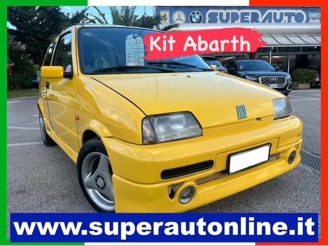 Fiat Cinquecento 1.1i cat Sporting ALLESTIMENTO ABARTH, del 1998, 234.719 km, in vendita a Atena Lucana (SA)