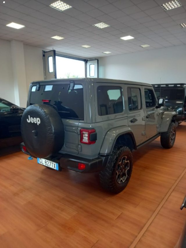 Jeep Wrangler Unlimited 2.0 PHEV ATX 4xe Rubicon - foto 4 di 4