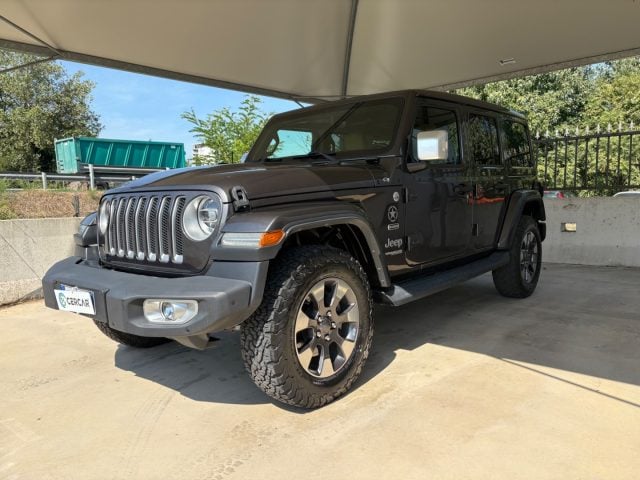 Jeep Wrangler Unlimited 2.2 Mjt II Sahara TETTO/CABRIO 6-DTEMP usato a PAVIA