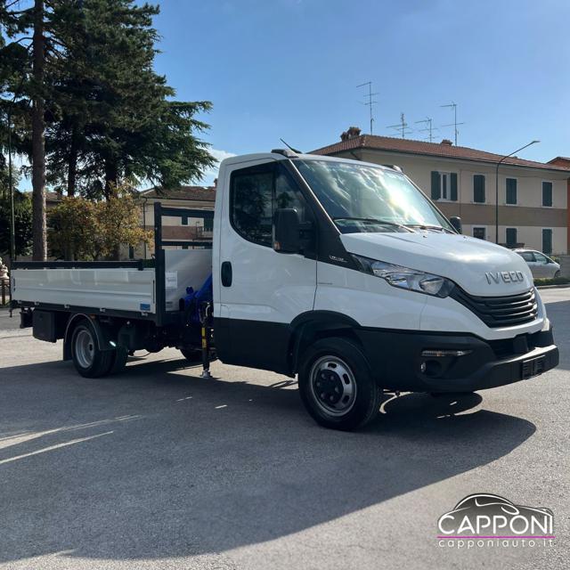 Iveco Daily 35C14 2.3 CASSONE FISSO CON GRU N1 PM3623 Cabinato - foto 3 di 4
