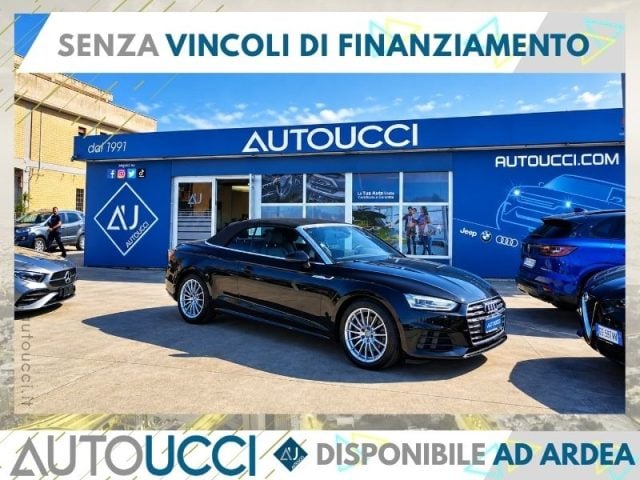 Audi A5 Cabrio 2.0 TDI 190 CV S tronic, del 2018, 62.998 km, in vendita a Ardea (RM)