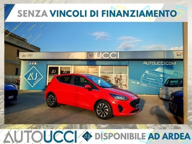 Ford Fiesta 1.0 Ecoboost Hybrid 125 CV 5 porte Titanium, del 2023, 60.169 km, in vendita a Ardea (RM)