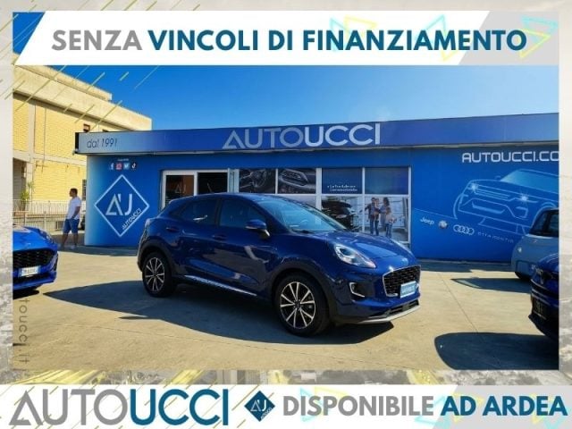 Ford Puma 1.0 EcoBoost Hybrid 125 CV S&S aut. Titanium, del 2023, 43.788 km, in vendita a Ardea (RM)