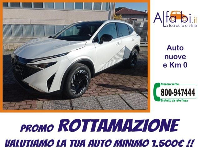Nissan Qashqai 1.3 Mild Hybrid 158CV X-Tronic N-Connecta, del 2025, in vendita a Cardano Al Campo (VA)